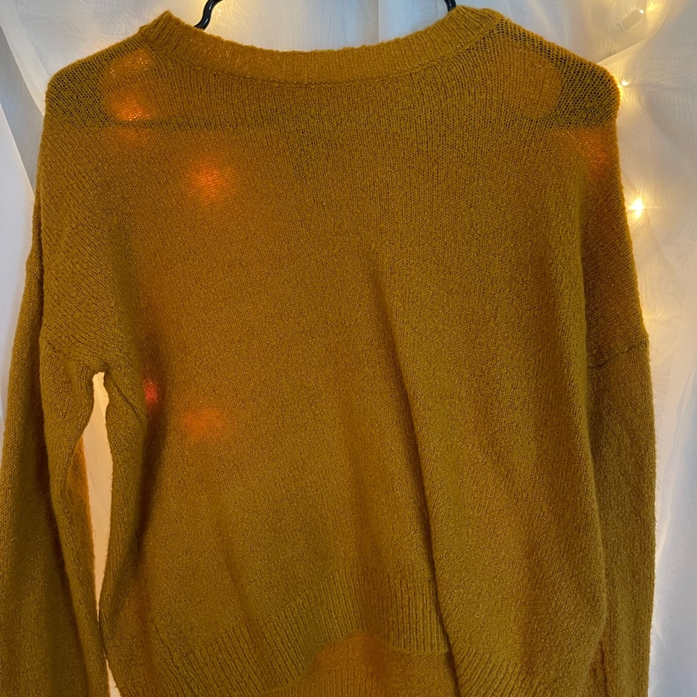 forver 21 sweater color yellow